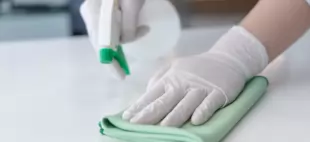 Professional cleaning for healthcare