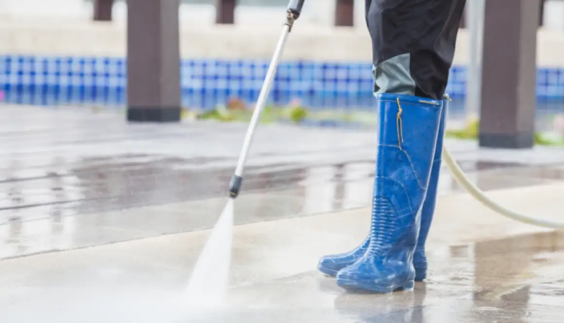 office pressure washing