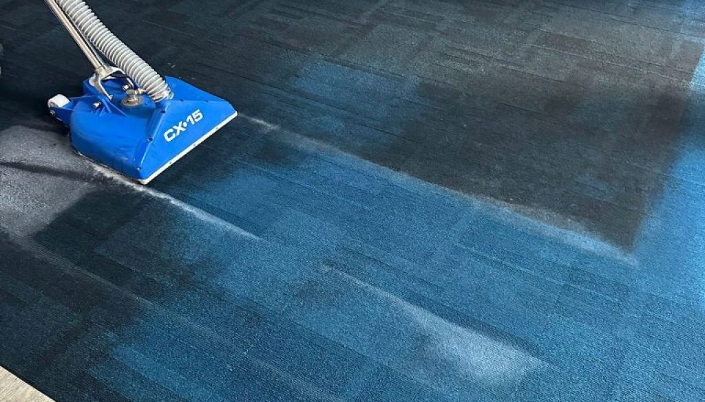 Commercial Carpet Restoration for a Multinational Corporate Facility